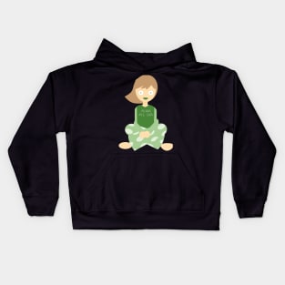 Pajamas all day Kids Hoodie